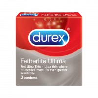 Durex Fetherlite Ultima 3' Condoms