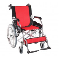 Lightweight Wheelchair Standard Red 6008