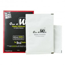 Once A Week Weekly Deodorant (3' Wipes)