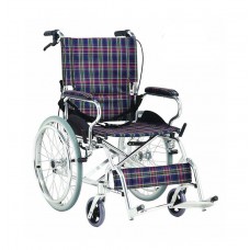 Wheelchair Standard Lilac Aluminum Light Weight 