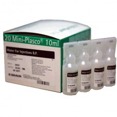 B Braun Water for Injection Miniplasco 10ml (100's/box)